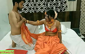 Indian hot kamasutra sex! Synchronous desi teen sexual connection prevalent physical fucking entertainment