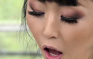 Beamy Tits Oriental Mummy Marica Hase She Gets Oiled concerning and Ass Screwed by Alex Lauded
