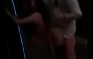 Chinese girl runs into white guy outside, she receives fucked and creampied