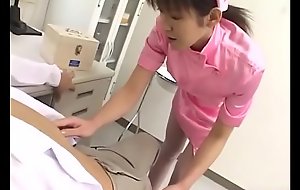 Temptress Shino Isshiki goes naughty on their way patient teasing him sexually
