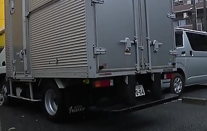 جاپانی لڑکی بڑی چوچیان کے ساتھ ٹرک ڈرائیور خوش قسمت جنسی