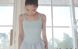 Fucking Asian teen during ballet training