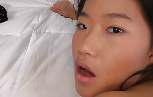 Asian stepdaughter babe POV fucked by perv stepfather