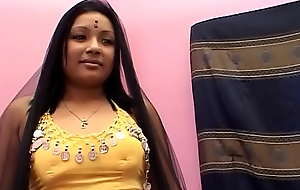 Big indian sister not far from law is doing her first porn casting