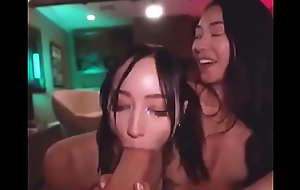 TWO Oriental Squeal LOVE TO Drag inflate A BIG COCK  More videos: porn xxx 41my3Gq