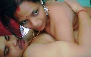 Sexy Bhabi Ankita engulfing and riding her boyfriend be useful to cock