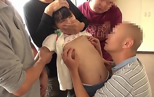 Strong Guys Fuck Asian Closely-knit Facialed Teen