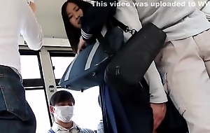 Suzu Ichinose And Per Fection Approximately Creampied Gangbang On Public Bus
