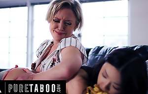 PURE TABOO Strict MILF Dee Williams Disciplines Lulu Chu For Disobeying Her Prude Rules