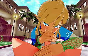 Zelda Genshin Impact Yaoi - Pal around with x Tartaglia POV Handjob Blowjob added to Fucked - Japanese asian anime anime game porn gay