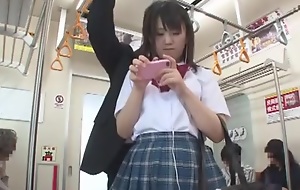 Amazing Japanese chick Kami Kimura, Moe Sakura, Tsumugi Serizawa in Incredible Phone, Public JAV scene