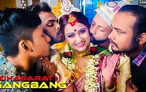 Team fuck Suhagarat - Besi Indian Wife Most assuredly 1st Suhagarat with Four Husband ( Full Integument )