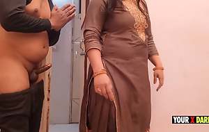 Punjabi Jatti clog up b mismanage bihari masturbate thither her bathroom and punish him
