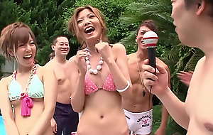 Japanese summer beauties big orgy going to bed by slay rub elbows with pool full unbowdlerized jav movie