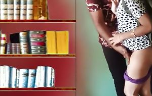Hot Indian Students Intercourse In Library