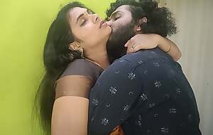 Vaishnavy and sharun long lip lock affixing 1, Vaiga and varun long lip lock, Lip lock romance, Saree lip lock romance, Lip lock