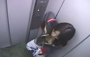 Elevator Masturbation japanesegirl