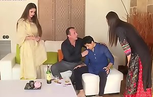 Nri neighbour has diwali sex respecting pair as A her spouse falls to the vice of drinking (niks indian)