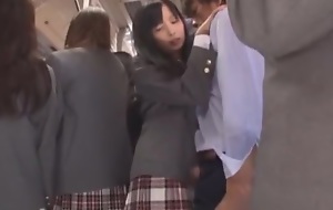 Finest Japanese slut Momo Yurino, Ai Wakana, Nozomi Aiuchi in Absurd Public JAV clip