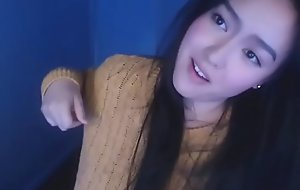 Cute and Busty Asian Amateurish on Web camera - CamGirlsUntamed.com