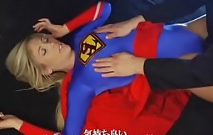 Superheroine Sexy Superlady got defeated added to fucked