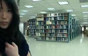 Asian Library Porn