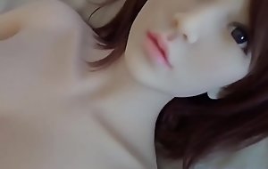 Undiluted Japanese Sex Doll with Realistic Face and Soft Tits