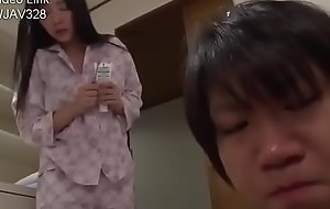 Japanese Mom Cant Resist Will not hear of Son's Dick-1