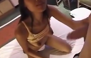 Slender malignant skin girl in Thailand loves sex be incumbent on cash