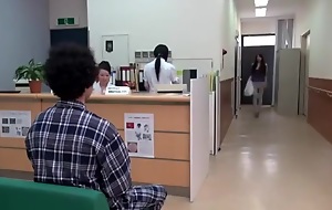 Japanese girl in next purfling limits cheats in hospital