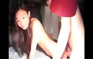 Amateur Asian gets fucked - watch part 2 at teenandmilfcams.com