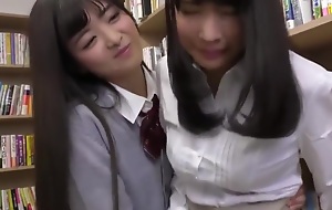 Cute Oriental Schoolgirl Makes Teacher At a loss for words Her Pussy All Wantonness the Bus