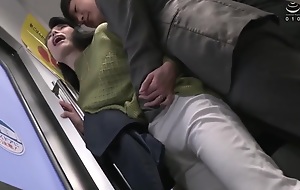 Fond of Woman Groping Train Fifty Year Old Mother Gets Ravished Makiko Tsurugawa