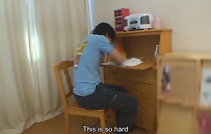 Sexy And Good Looking Tutor Ryo Sasaki Gets Undecorated For Her Student