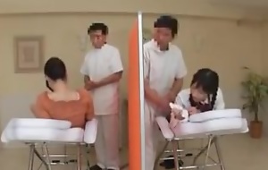 Oil Massage Daughter and Mommy-two