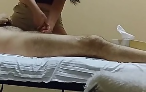Hidden camera Oriental massage happy accomplishing