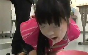 Sweet Asian Schoolgirl Tied Up