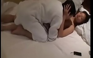 Oriental Babe Having Sex With Her Two Office Staffs Part I