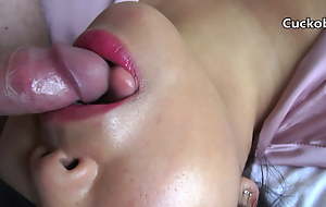 I play and swallow delicious pre-cum