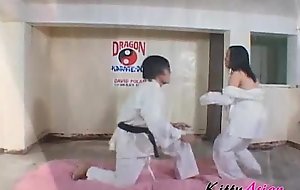 Karate filipina player receives cumshot
