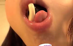 Japanese Asian Tongue Spit Face Nose Licking Engulfing Kissing Cook jerking Fetish - More at fetish-master pornography video