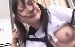 Shy asian schoolgirl gets pussy nailed by her teacher